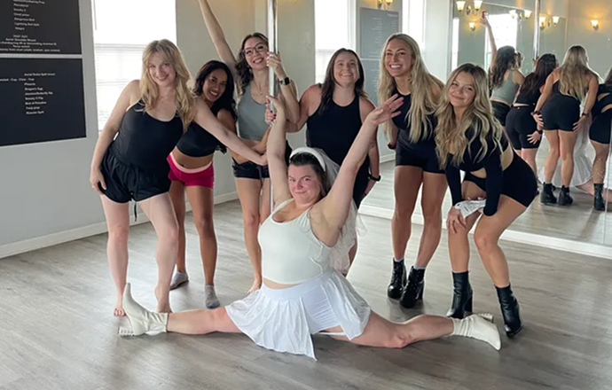 Private pole party